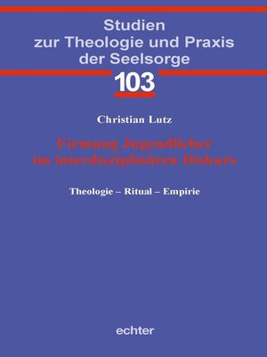 cover image of Firmung Jugendlicher im interdisziplinären Diskurs
